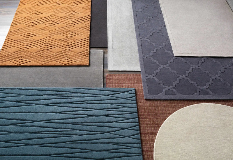 Niota Sheen Light Gray Premium Rug by Boutique Rugs