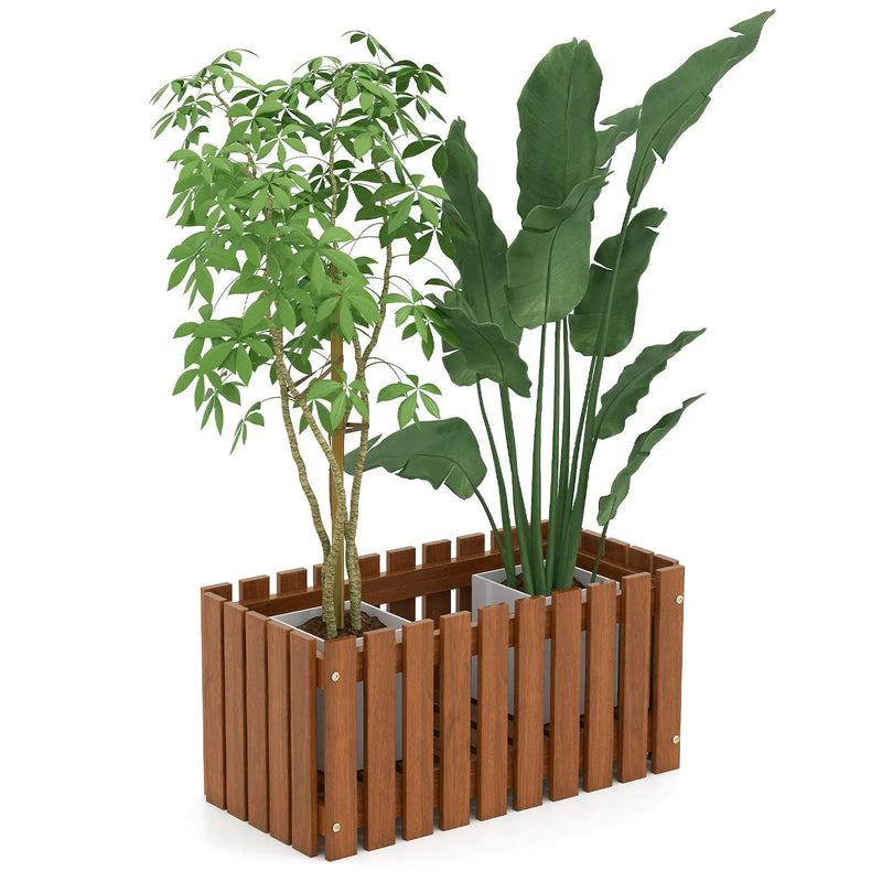 Solid Wood Raised Garden Bed for Flower and Vegetable by DirectDeals