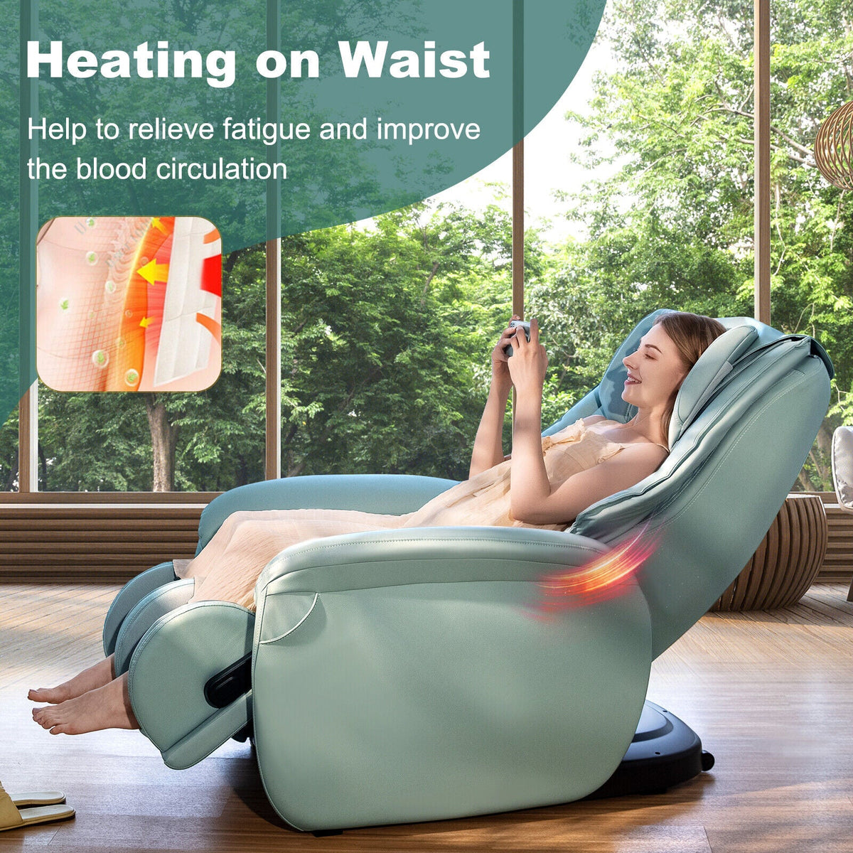 Soothe 26 - Full Body Zero Gravity Massage Chair with Pillow, photo 14 of 22
