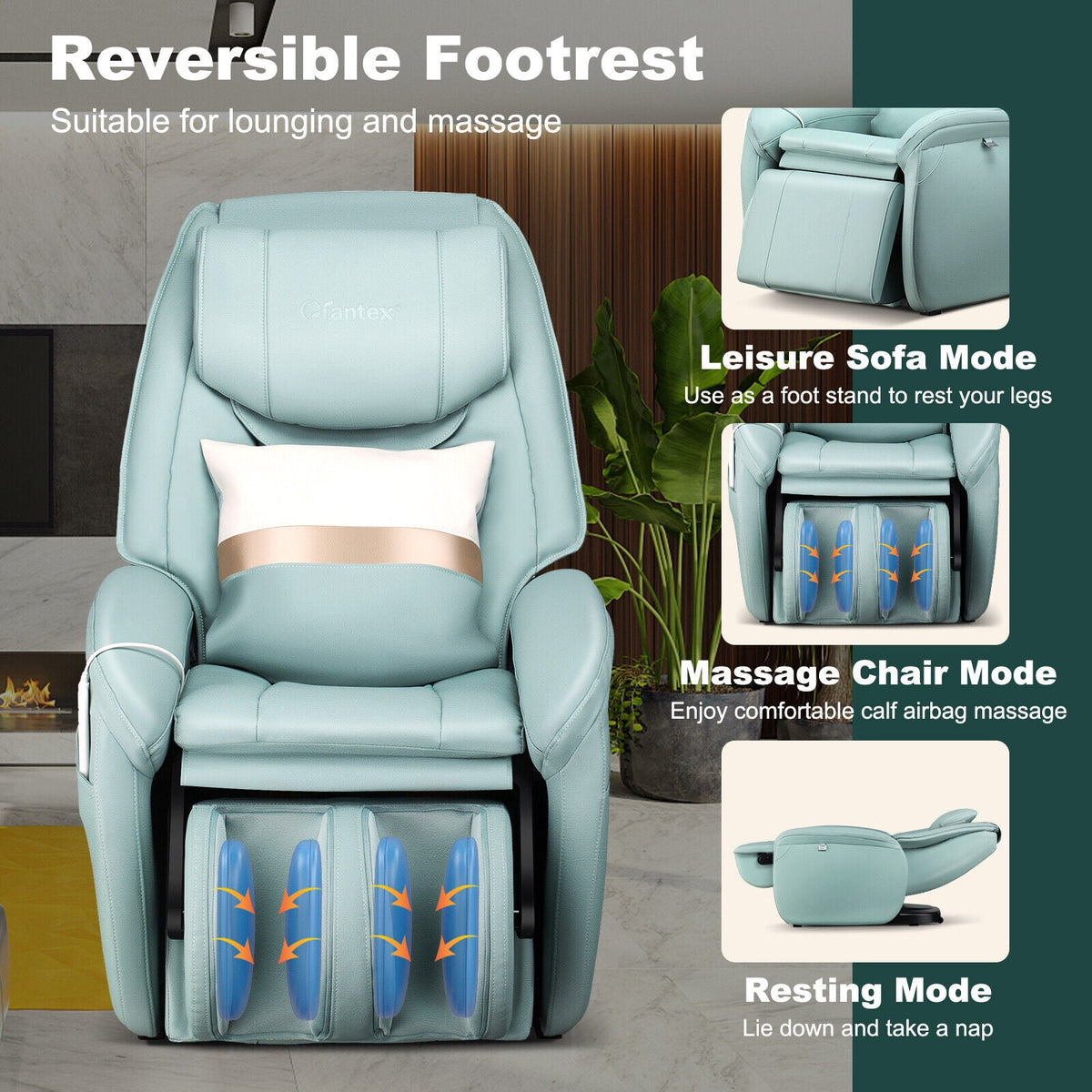 Soothe 26 - Full Body Zero Gravity Massage Chair with Pillow, photo 18 of 22