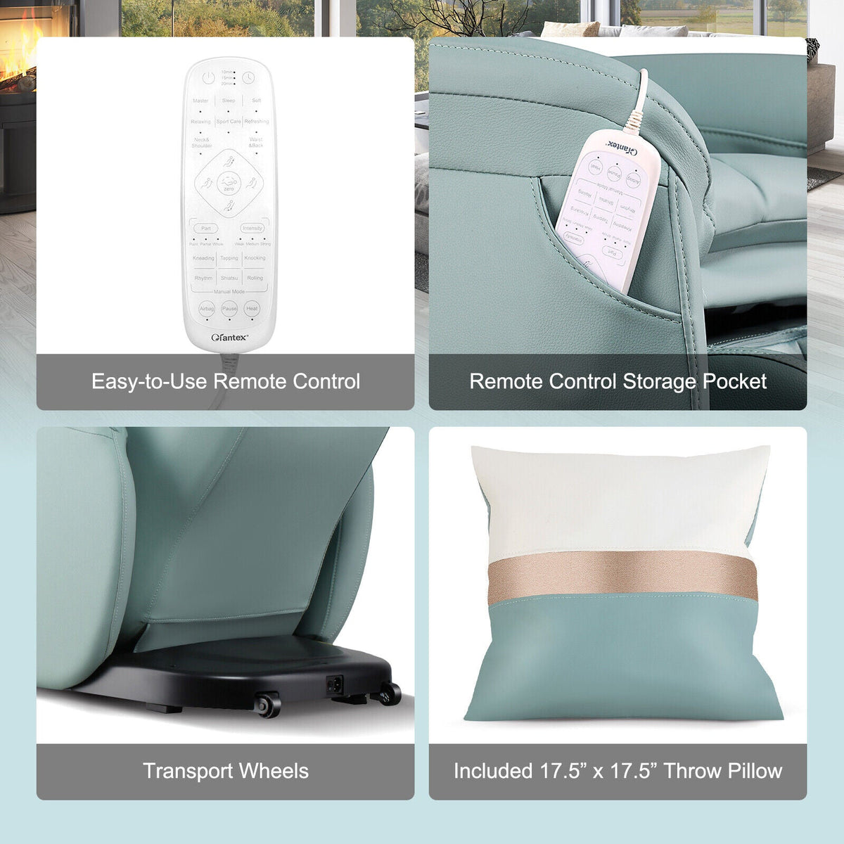 Soothe 26 - Full Body Zero Gravity Massage Chair with Pillow, photo 22 of 22
