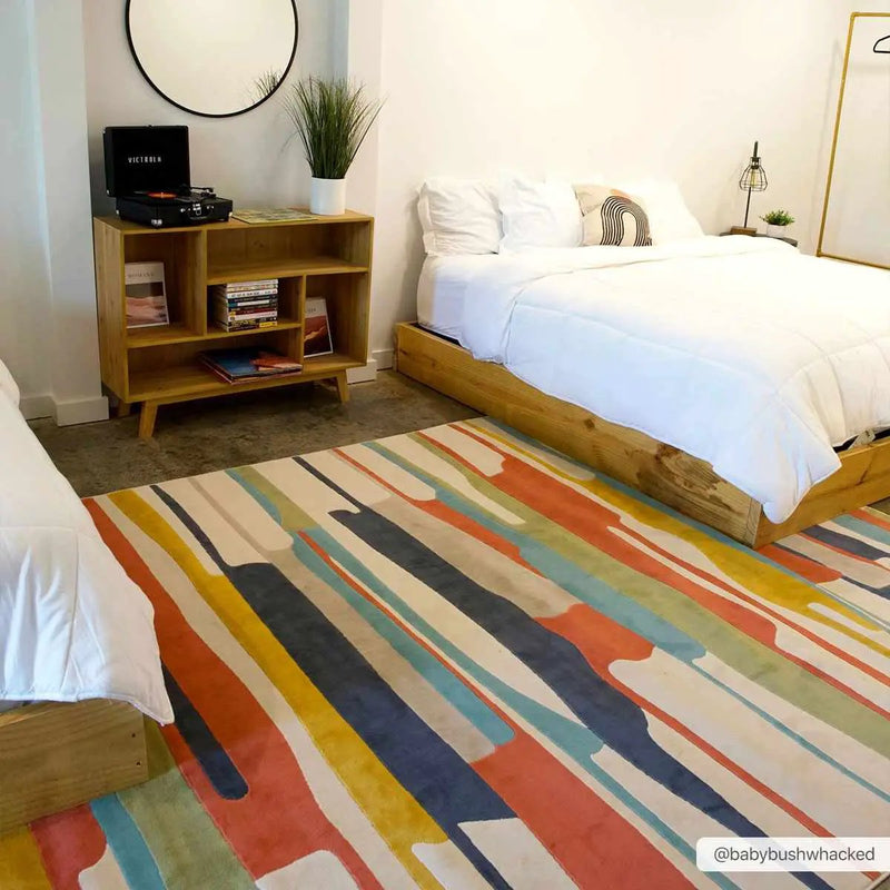 Southfields Colorful Modern Area Carpet by Boutique Rugs