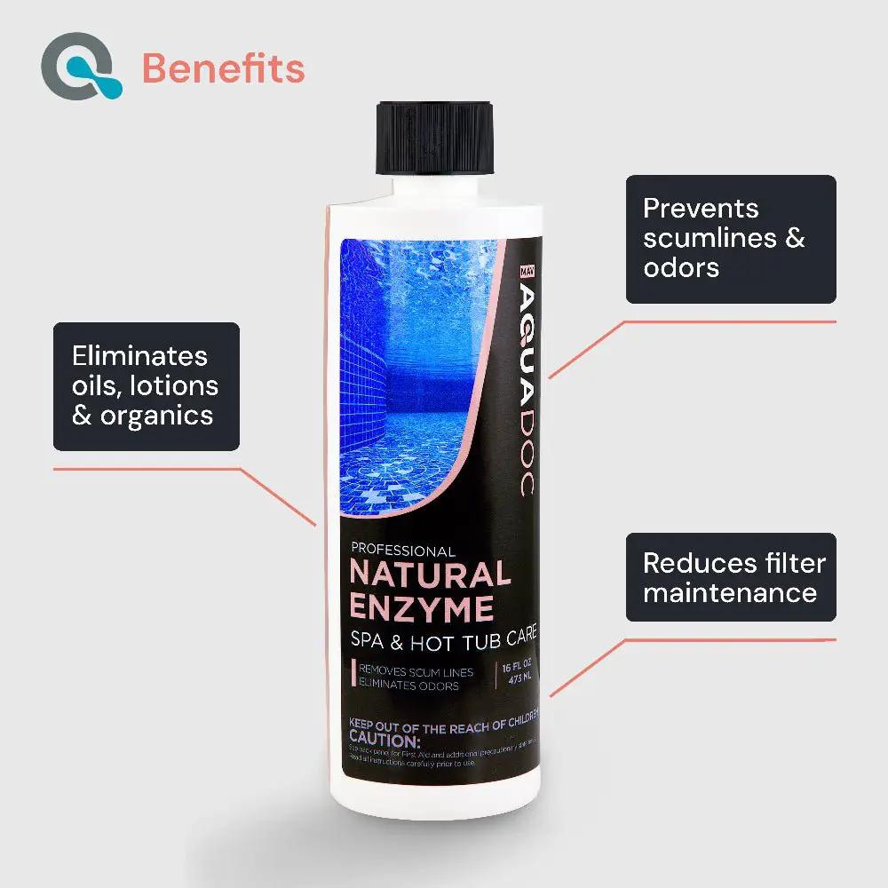 Natural Spa Enzyme for Hot Tub by AquaDoc