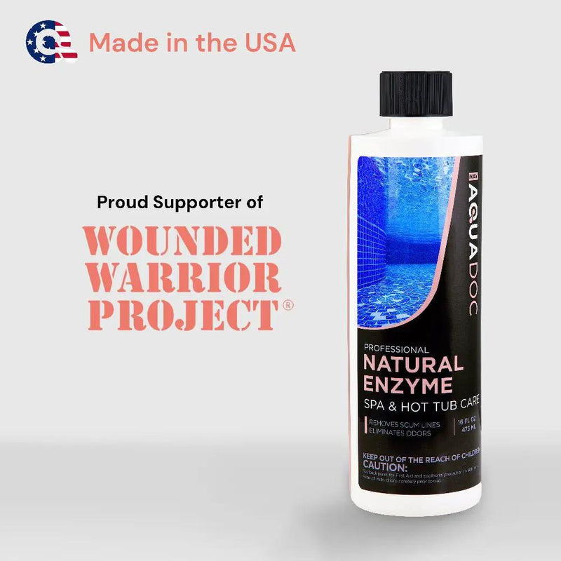 Natural Spa Enzyme for Hot Tub by AquaDoc