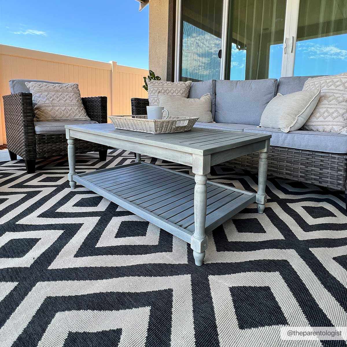 Spilsby Geometric Outdoor Rug - Clearance by Boutique Rugs
