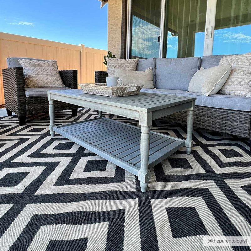Spilsby Geometric Outdoor Rug - Clearance by Boutique Rugs