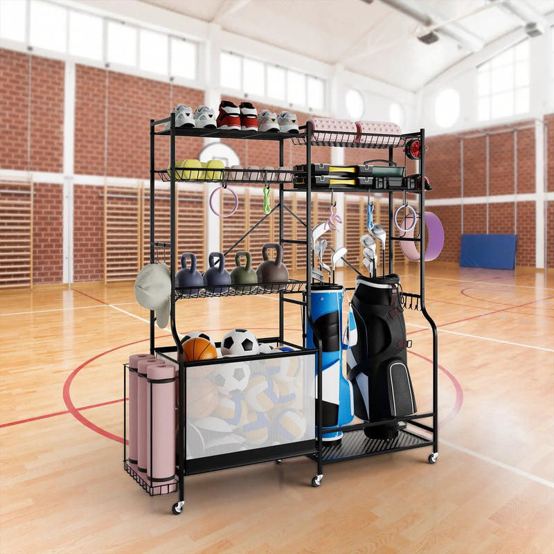 Sports Equipment Organizer for Garage by DirectDeals