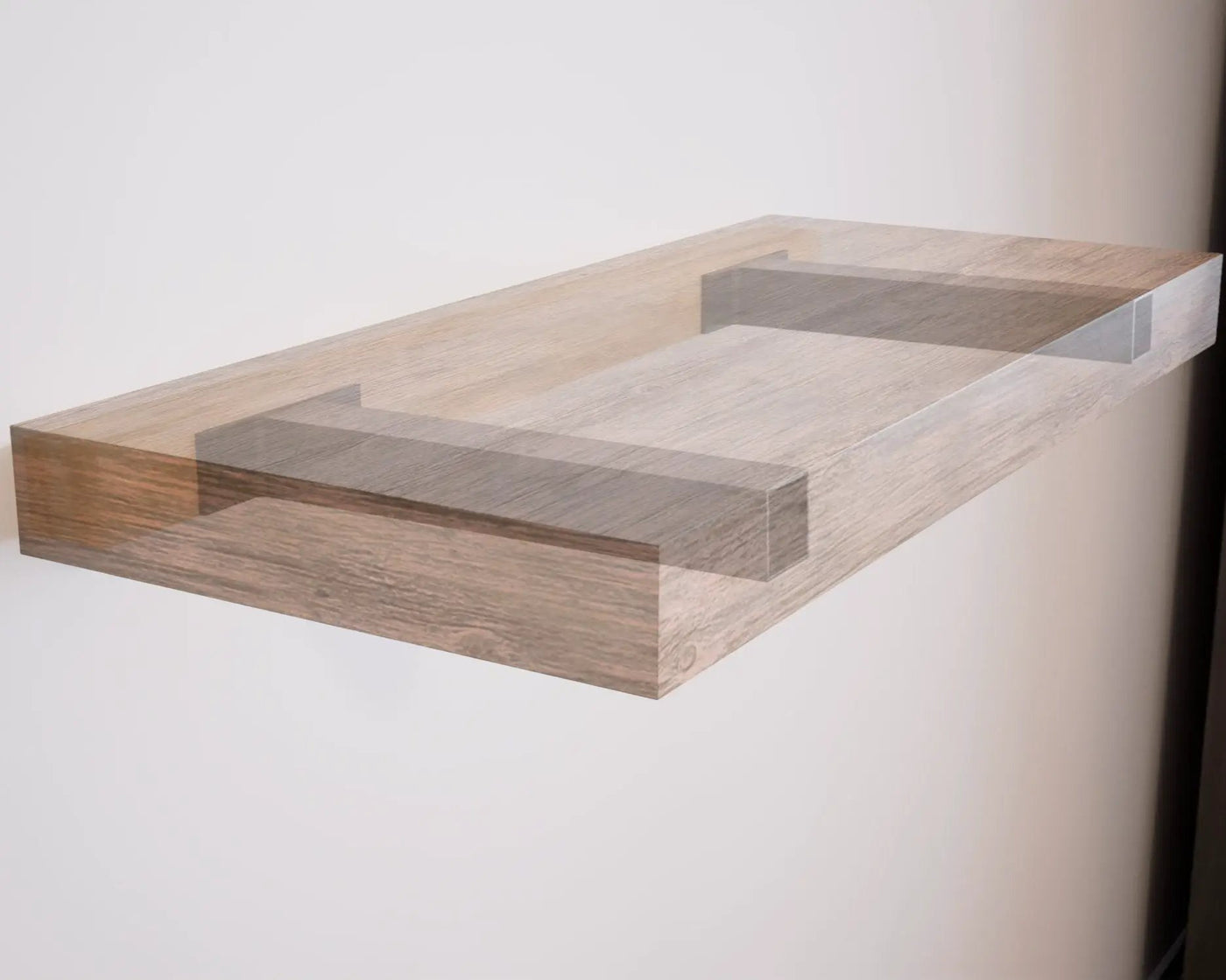 The Original™ Square Free Floating Shelf Bracket by The Original Granite Bracket