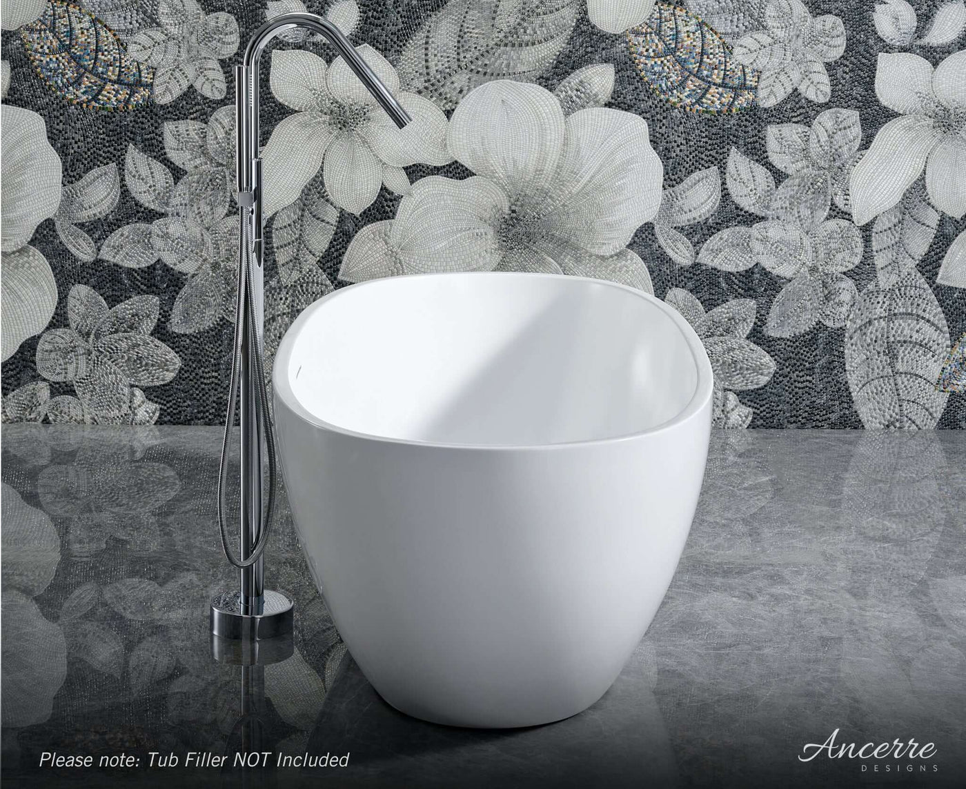 STONEBROOK Freestanding Acrylic Bathtub by Ancerre Designs