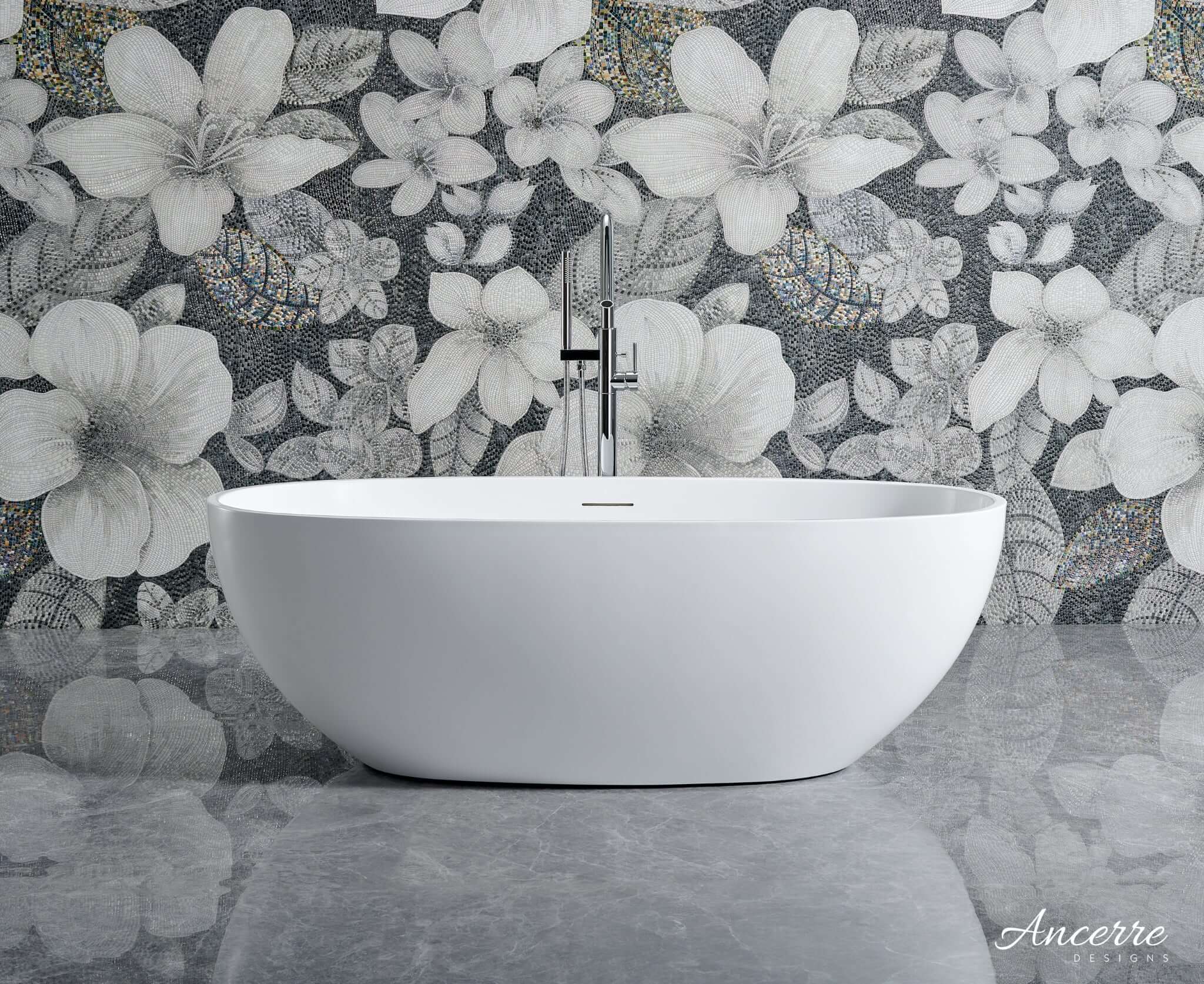 STONEBROOK Freestanding Acrylic Bathtub by Ancerre Designs