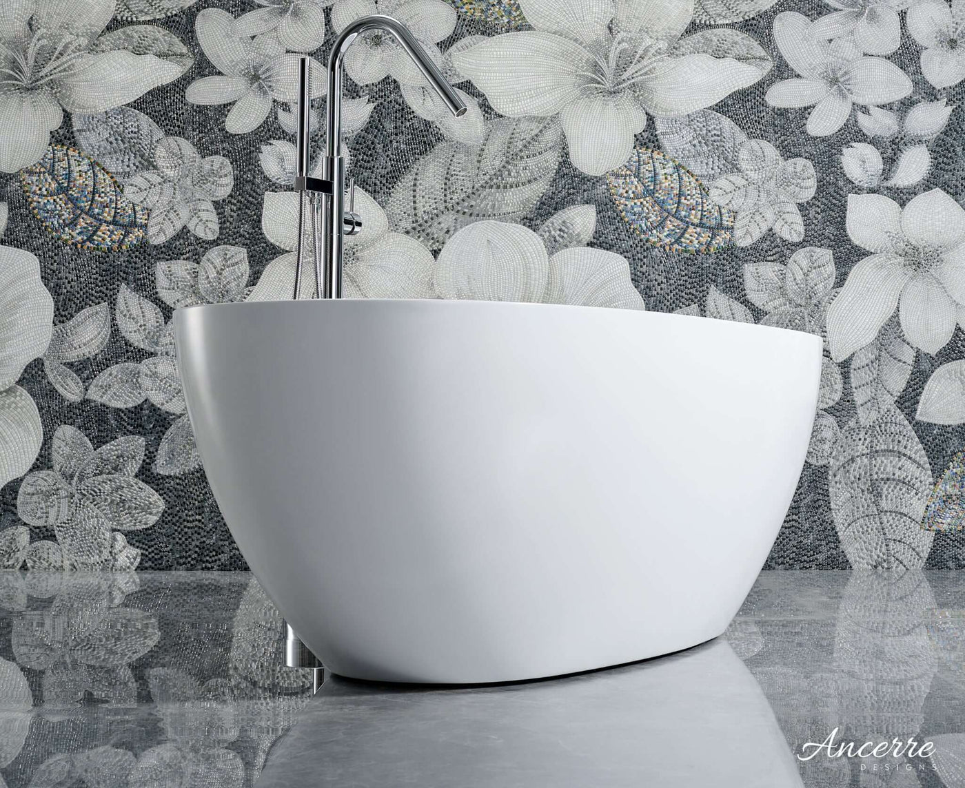 STONEBROOK Freestanding Acrylic Bathtub by Ancerre Designs
