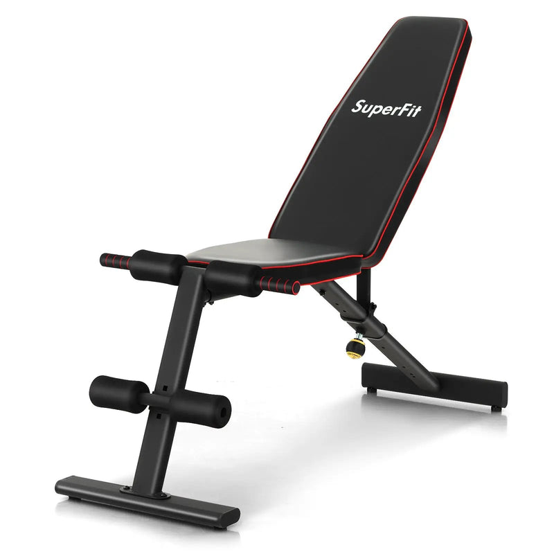 Adjustable Weight Bench Strength Training Bench for Full Body Workout by DirectDeals