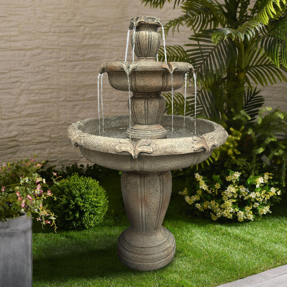 Concrete 3 Tier Water Fountain Large Estate, photo 9 of 19