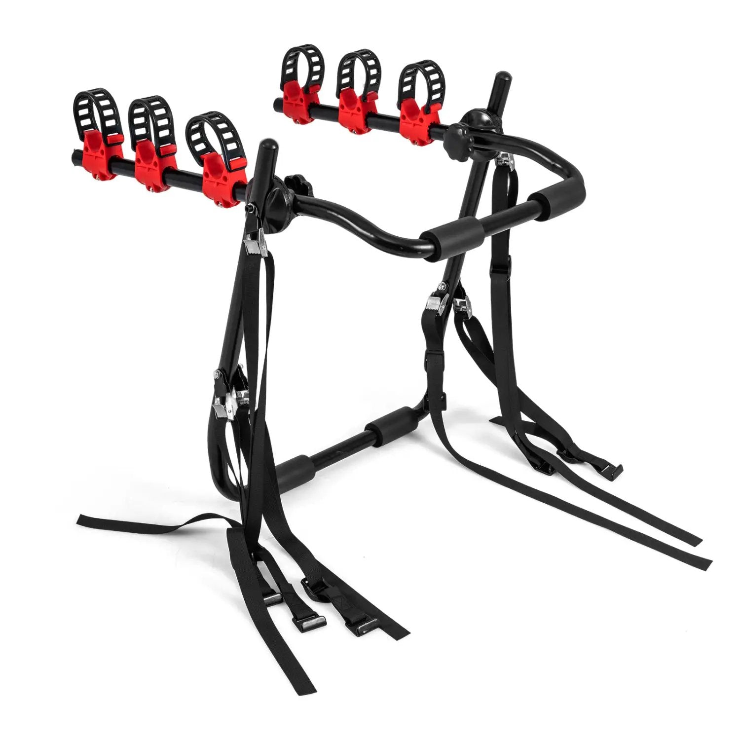 Trunk Mount 3-Bike Rack with Anti-Sway Straps for SUV by DirectDeals