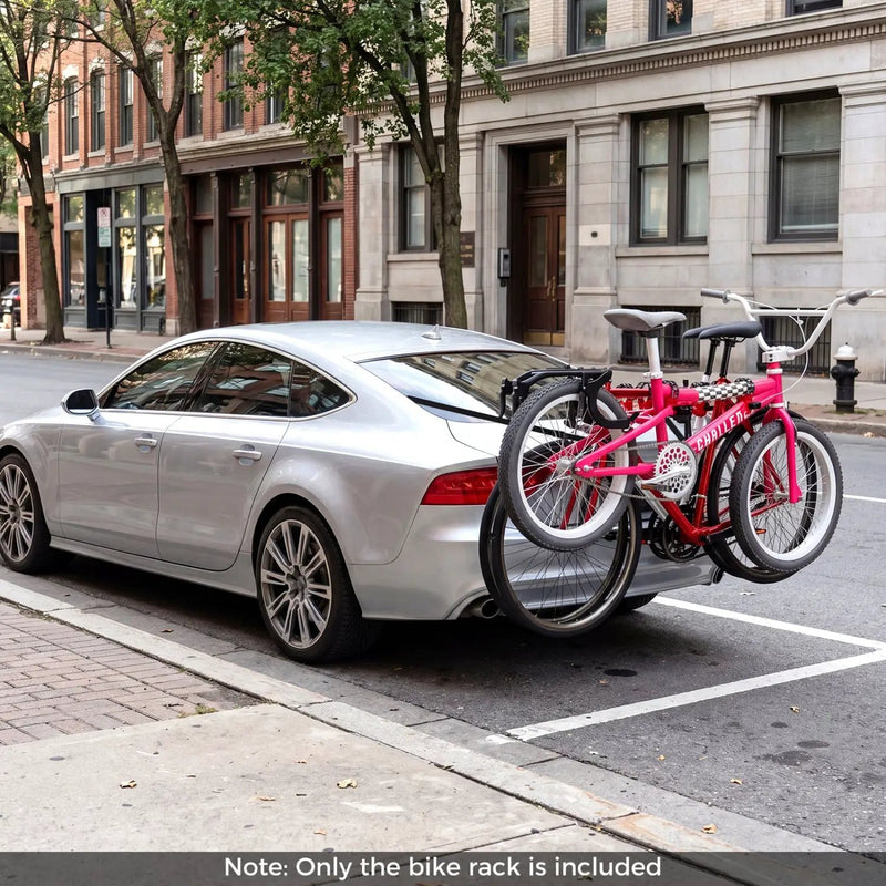 Trunk Mount 3-Bike Rack with Anti-Sway Straps for SUV by DirectDeals