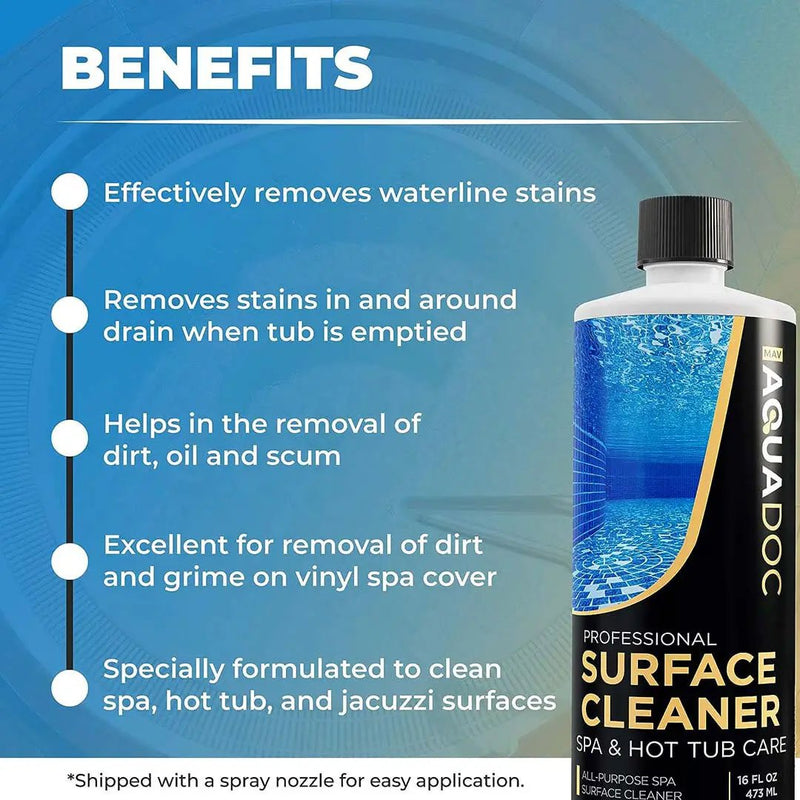 Jetted Tub Surface Cleaner by AquaDoc