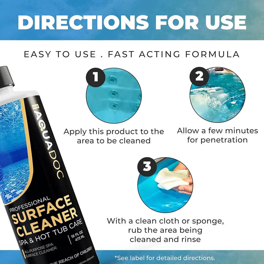 Jetted Tub Surface Cleaner by AquaDoc