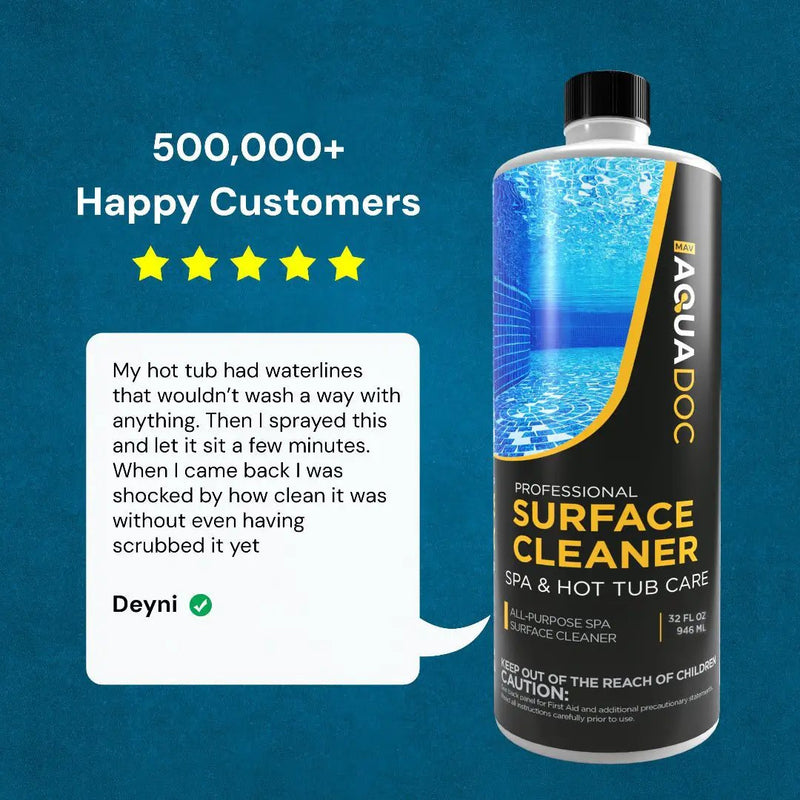 Spa Surface Cleaner for Hot Tub by AquaDoc