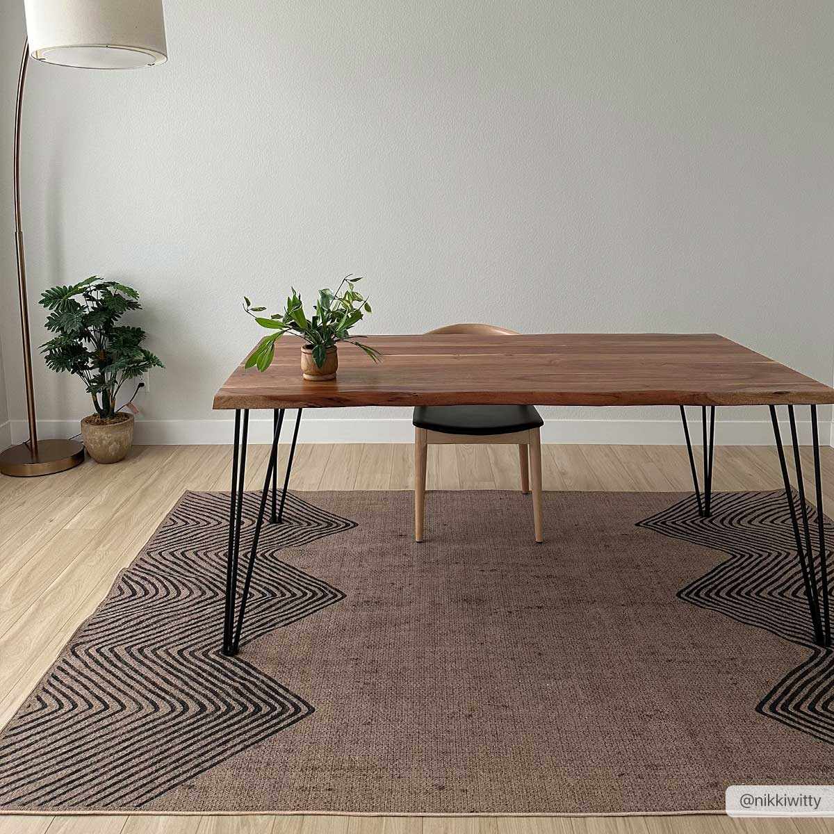 Suzy Washable Jutely Rug - Clearance by Boutique Rugs