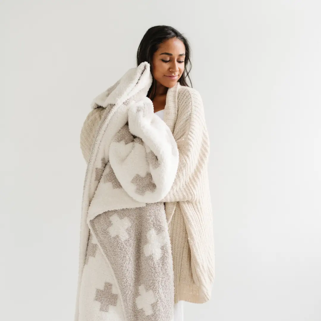 Double-Layer Bamboni XL Bamboo Rayon Throw Blanket by HouseOfZazla