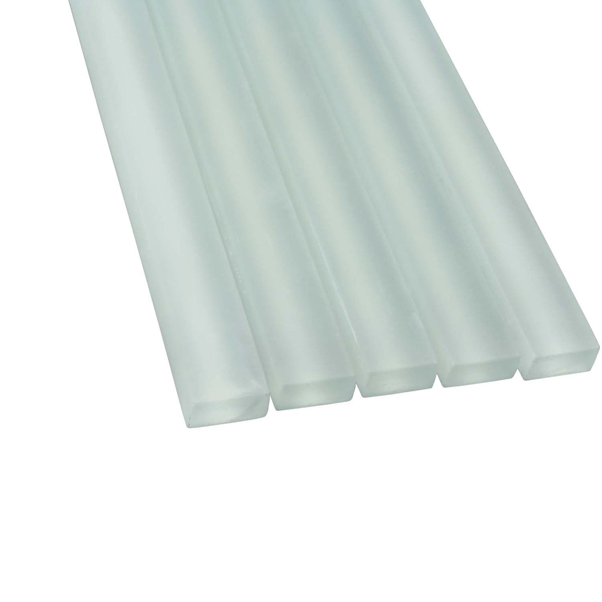 Blizzard Blue 0.5x12 Matte Glass Pencil Tile Trim (10 pack, 0.5 sq ft/case), photo 8 of 9