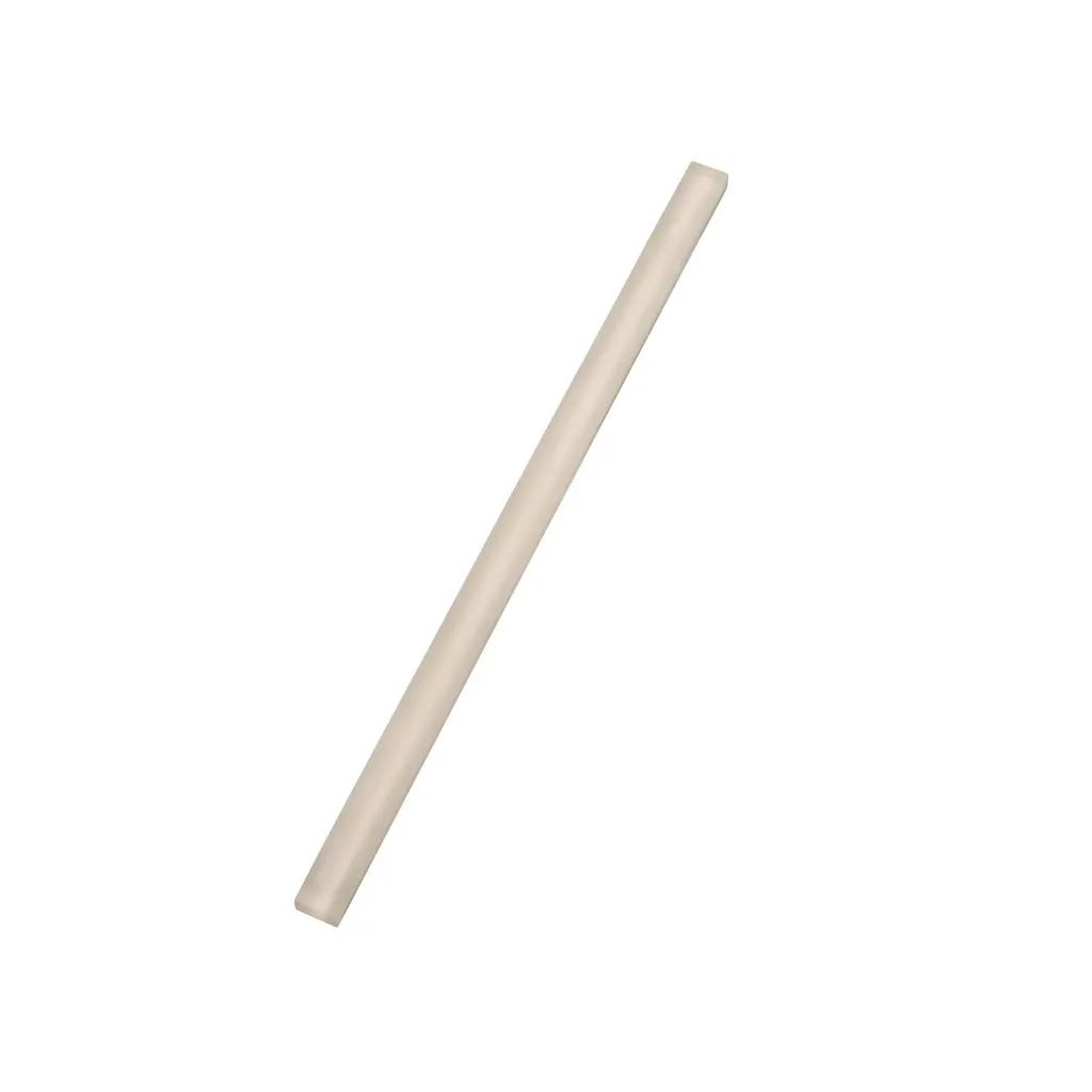 Light Gray 0.5x12 Matte Glass Pencil Tile Trim (10 pack, 0.5 sq ft/case) by Apollo Tile