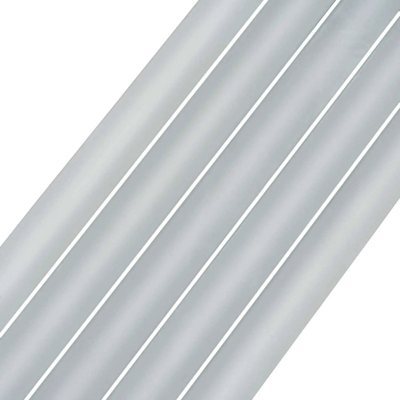 Gray 0.5x12 Matte Glass Pencil Tile Trim (10 pack, 0.5 sq ft/case) by Apollo Tile