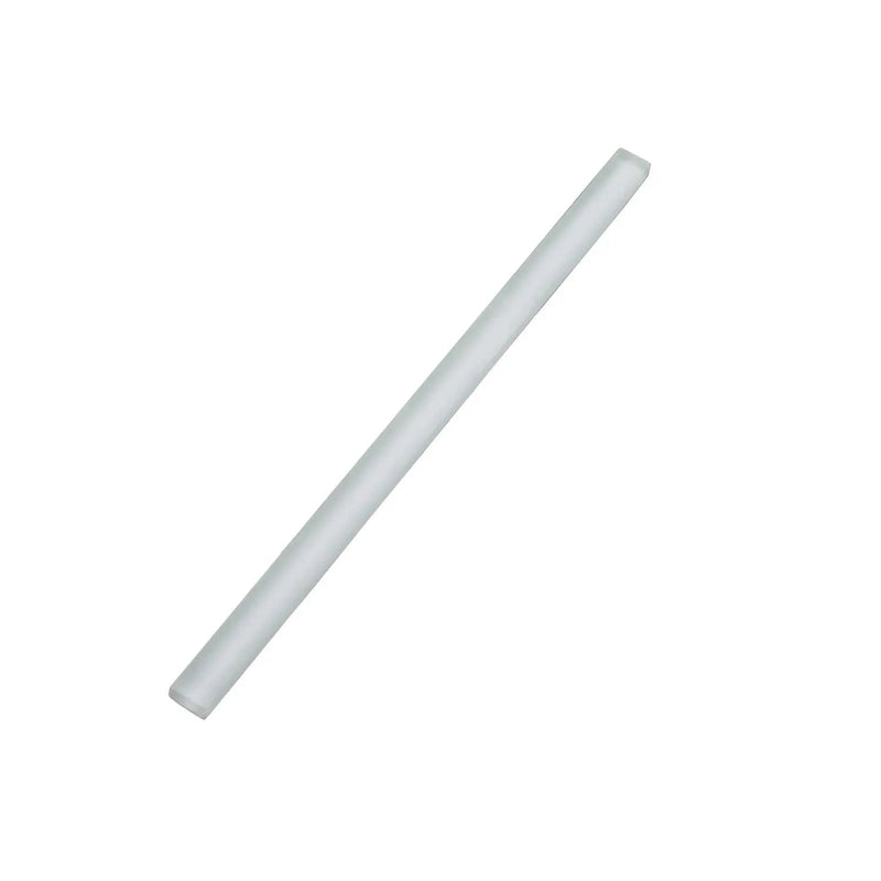 Gray 0.5x12 Matte Glass Pencil Tile Trim (10 pack, 0.5 sq ft/case) by Apollo Tile