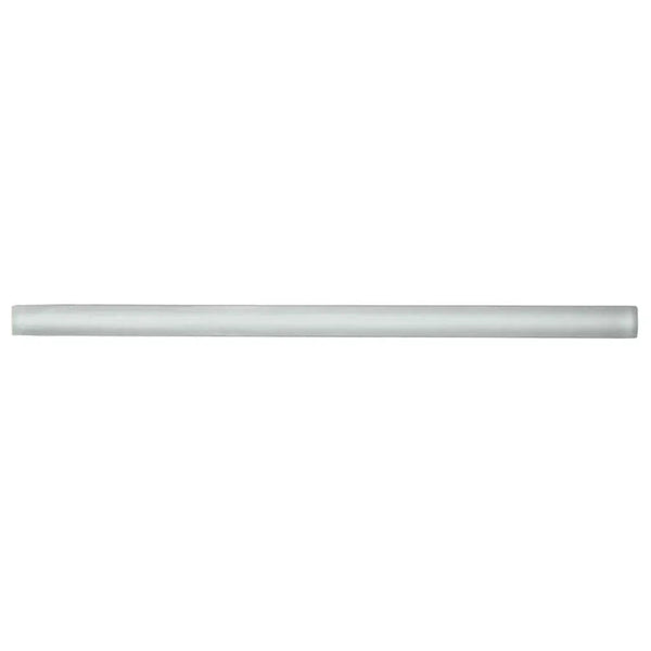 Gray 0.5x12 Matte Glass Pencil Tile Trim (10 pack, 0.5 sq ft/case)