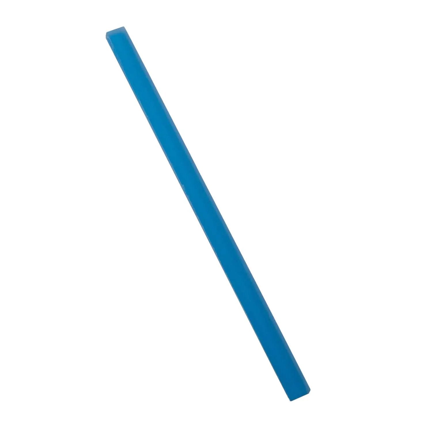 Cerulean Blue 0.5x12 Matte Glass Pencil Tile Trim (10 pack, 0.5 sq ft/case) by Apollo Tile