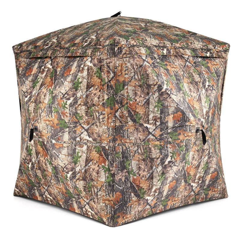 270¬∞ See Through Hunting Blind Tent with Silent Magnetic Door by DirectDeals
