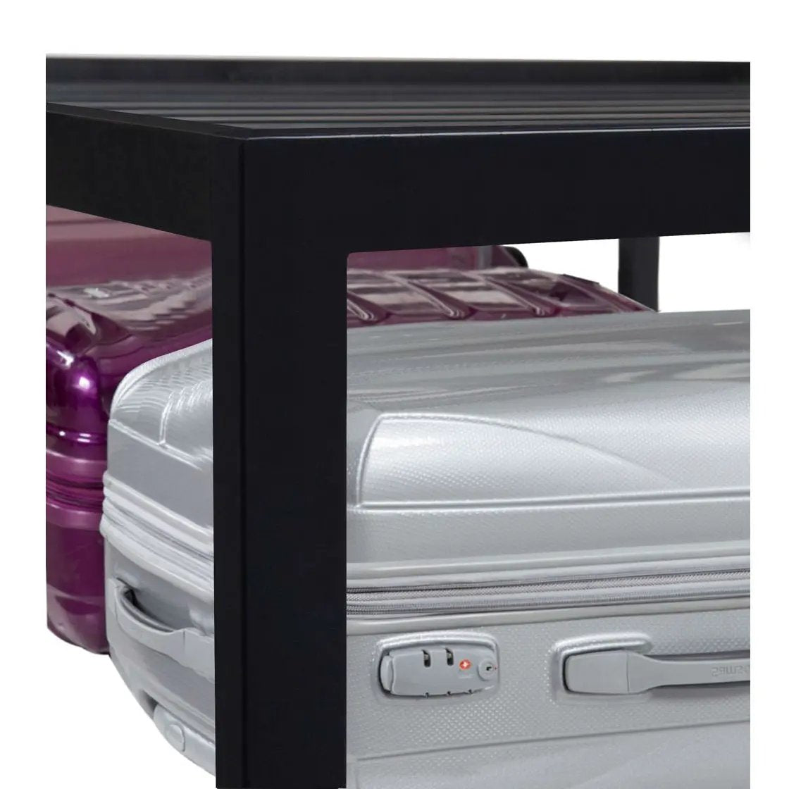 Twin 18-inch High Heavy Duty Black Metal Platform Bed Frame by HomePacific