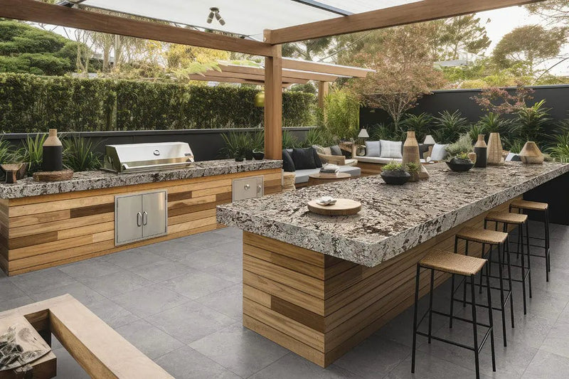 Bianco Catalina Polished Granite Tiles 12x12 by MSI Surfaces