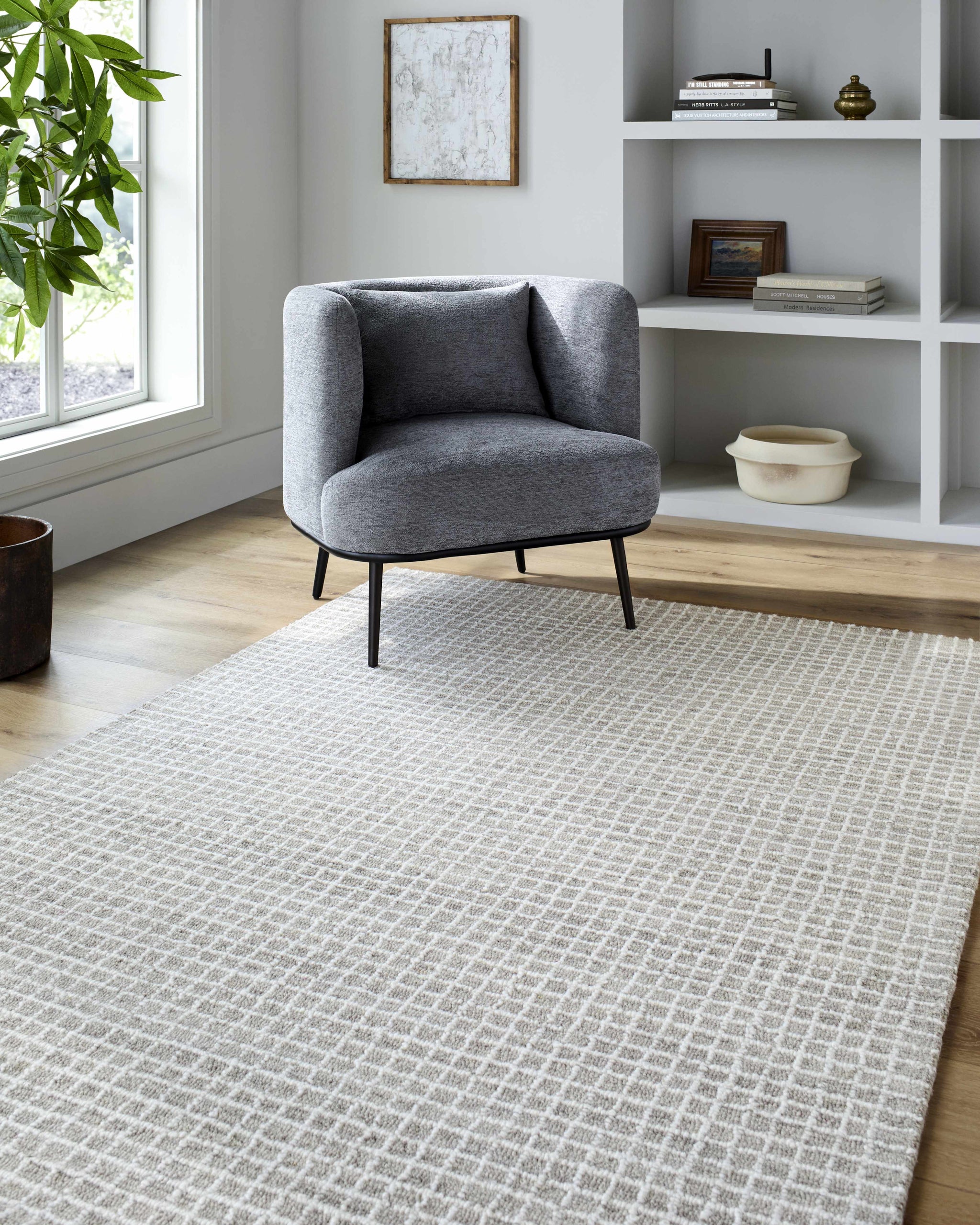 Anahid Gray Area Rug by Boutique Rugs