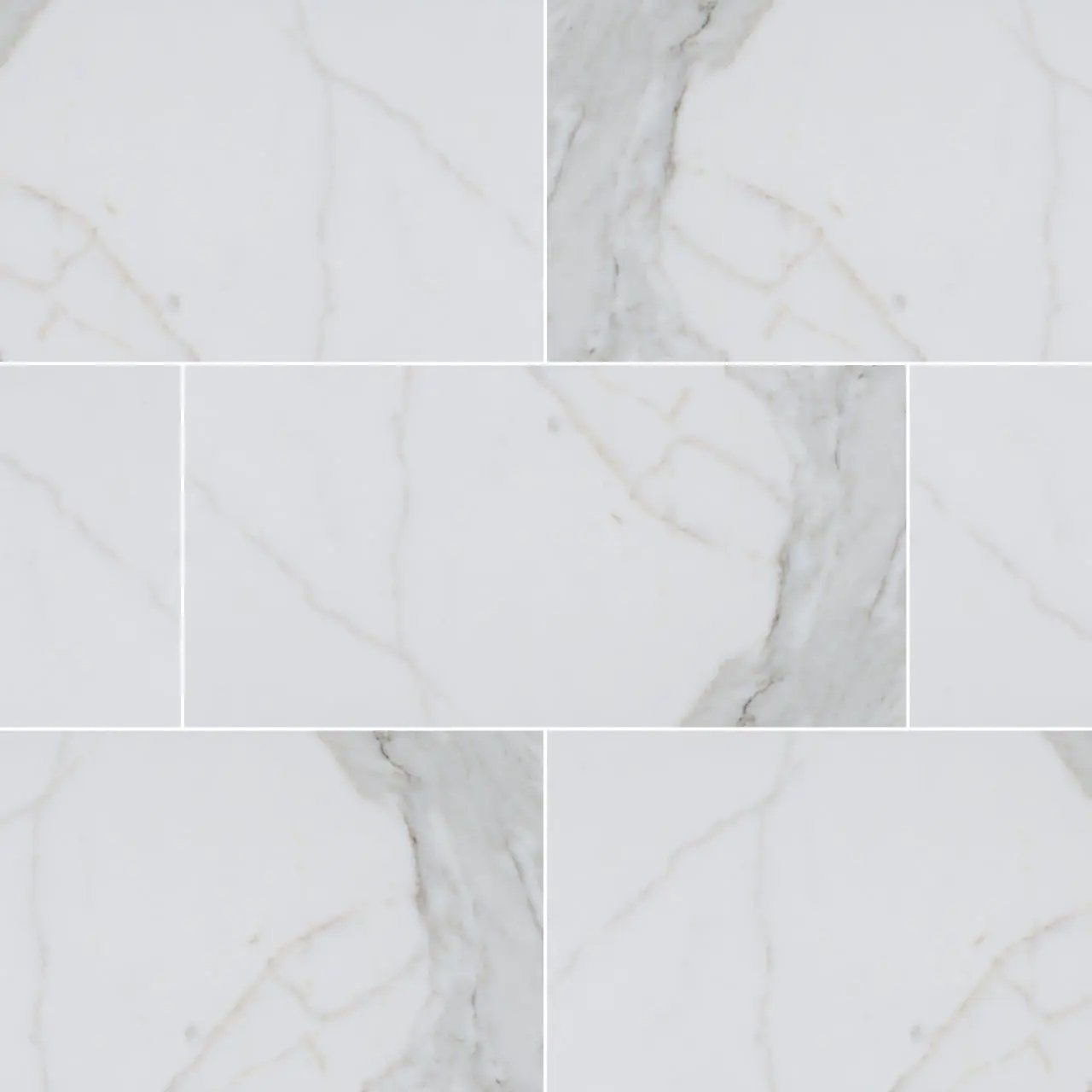 Calacatta Marble Honed Tiles 12x24 by MSI Surfaces