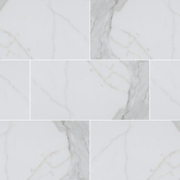 Calacatta Marble Honed Tiles 12x24