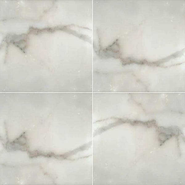 Calacatta Marble Polished Tiles 12x12
