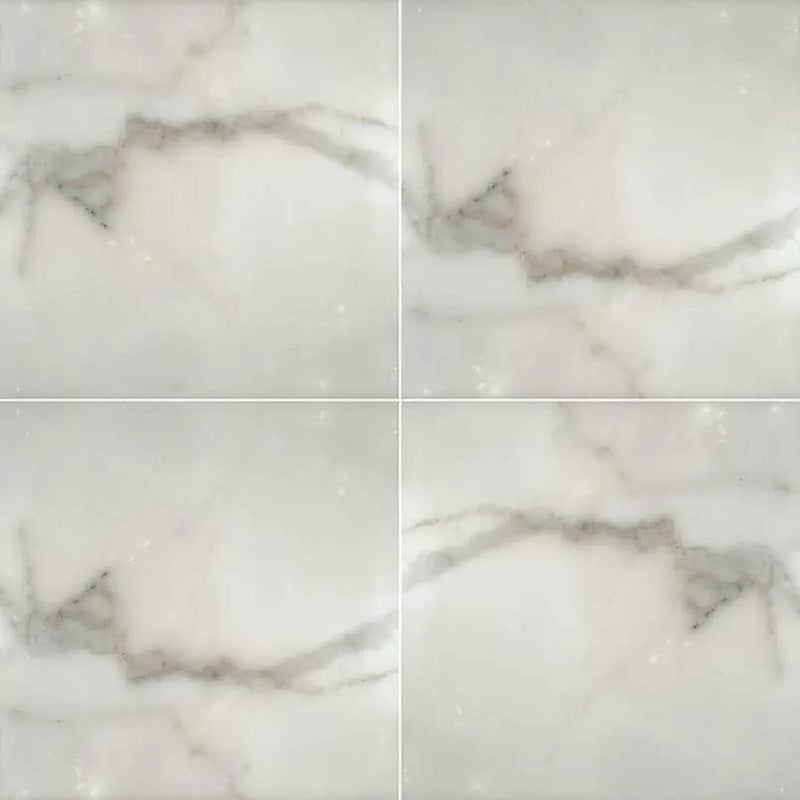 Calacatta Marble Polished Tiles 12x12 by MSI Surfaces