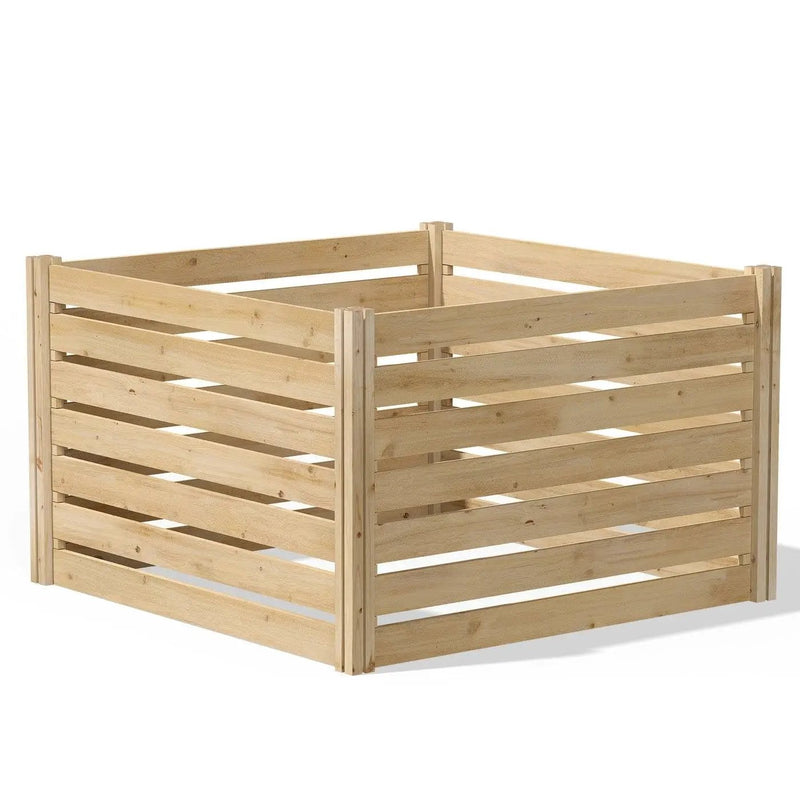 308 Gallon Cedar Wood Compost Bin Outdoor Garden 41 Cubic Feet - Made in USA by HomePacific