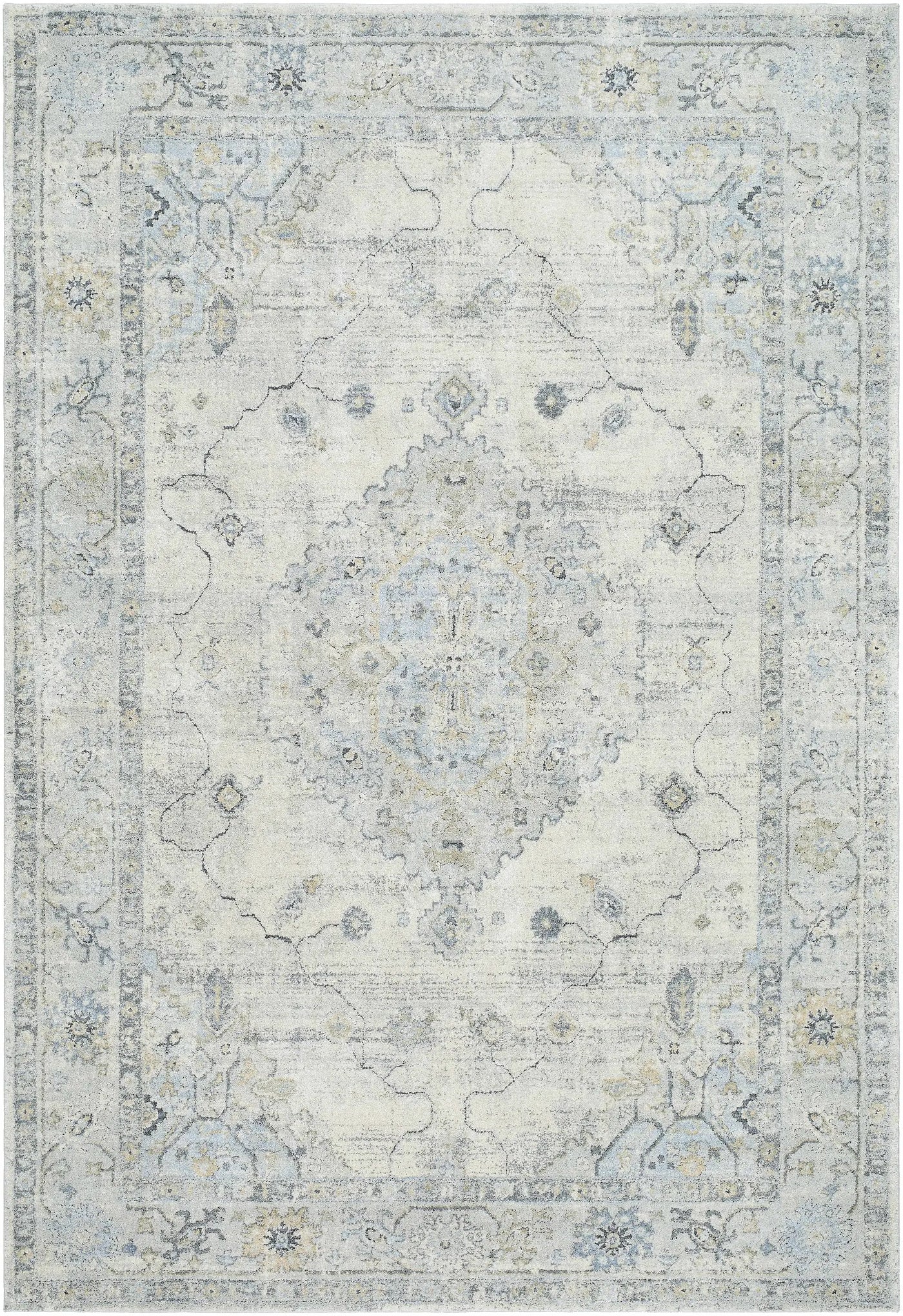 Tyche Beige Thick Luxe Area Rug by Boutique Rugs