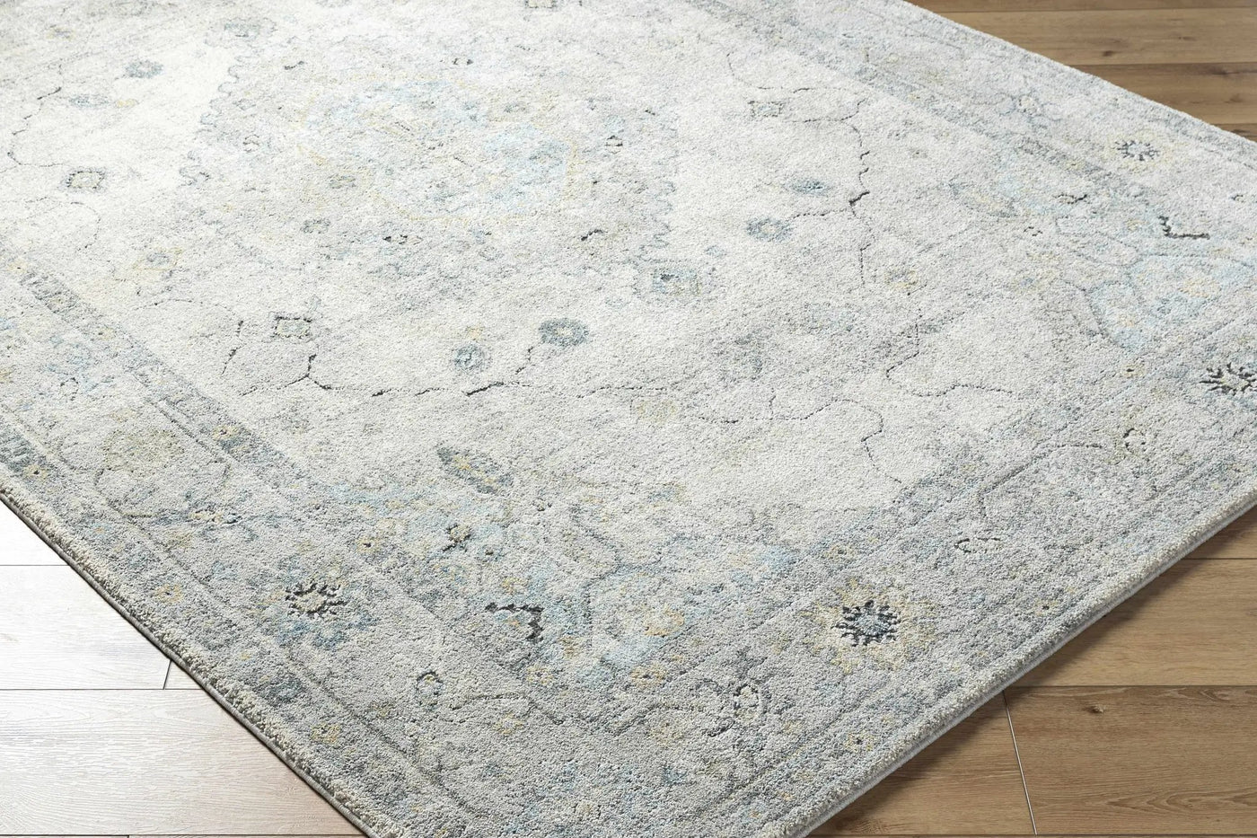 Tyche Beige Thick Luxe Area Rug by Boutique Rugs