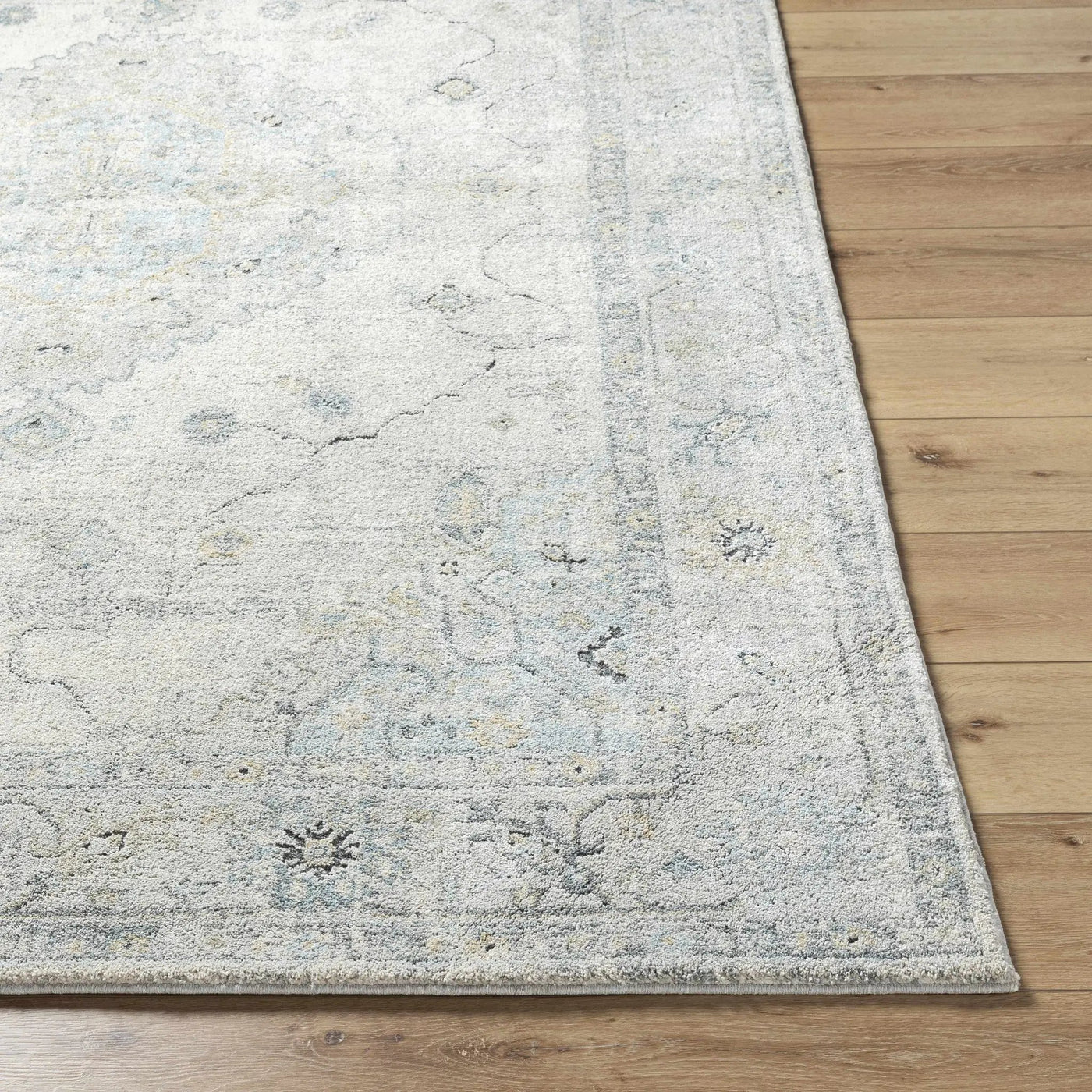 Tyche Beige Thick Luxe Area Rug by Boutique Rugs