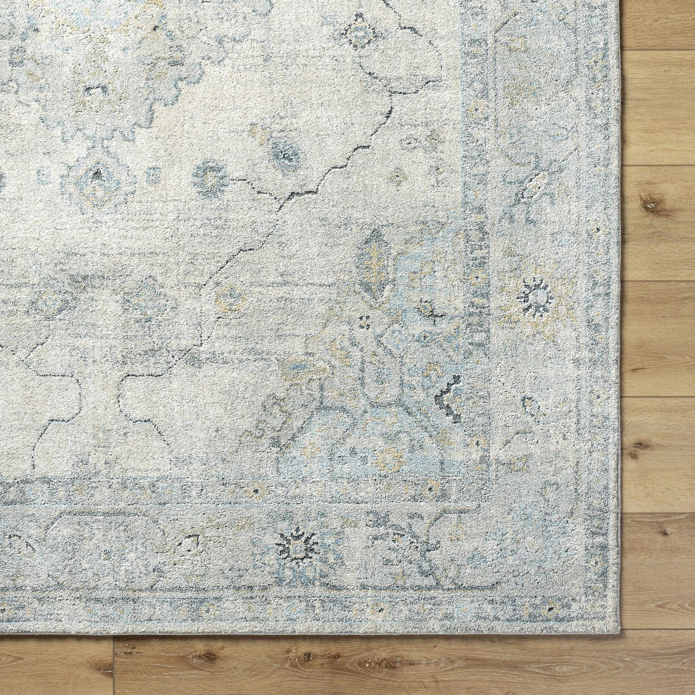Tyche Beige Thick Luxe Area Rug by Boutique Rugs