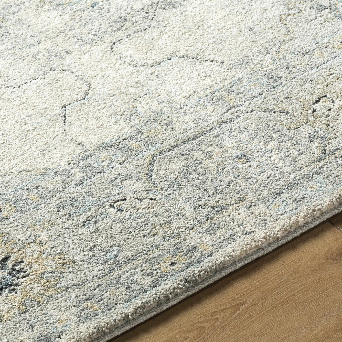 Tyche Beige Thick Luxe Area Rug by Boutique Rugs