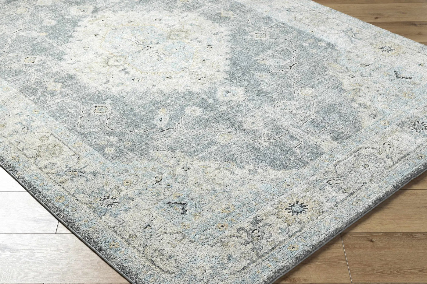 Tyche Tan Thick Luxe Area Rug by Boutique Rugs