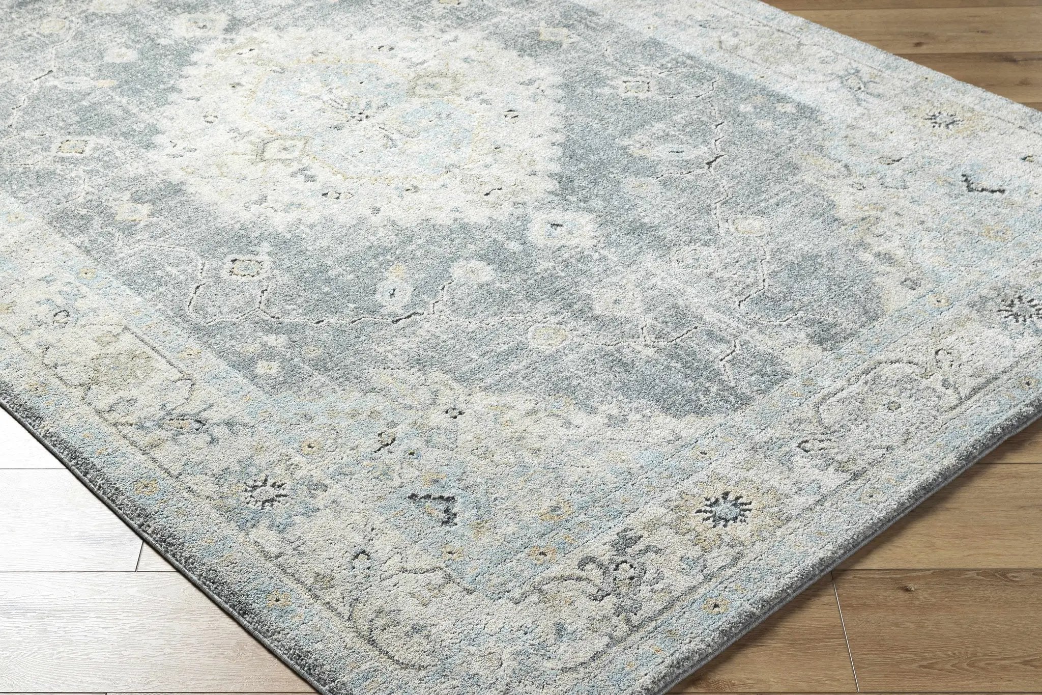 Tyche Tan Thick Luxe Area Rug by Boutique Rugs