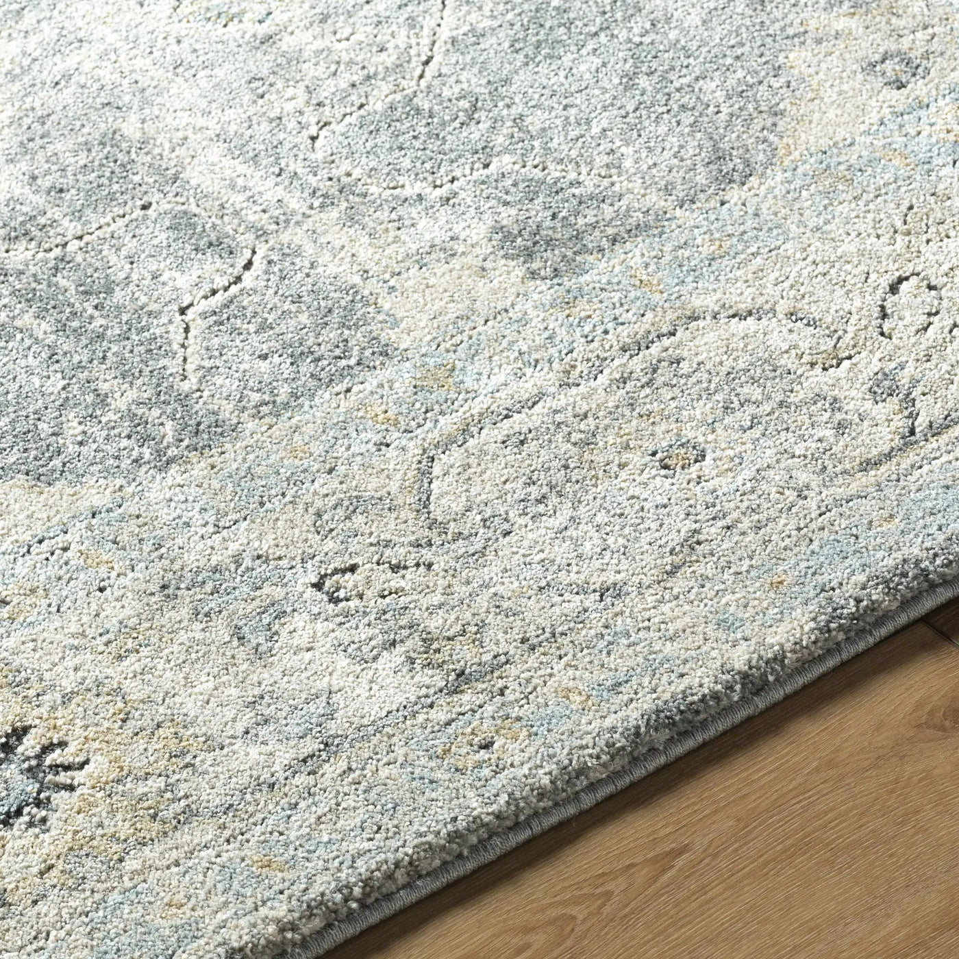 Tyche Tan Thick Luxe Area Rug by Boutique Rugs