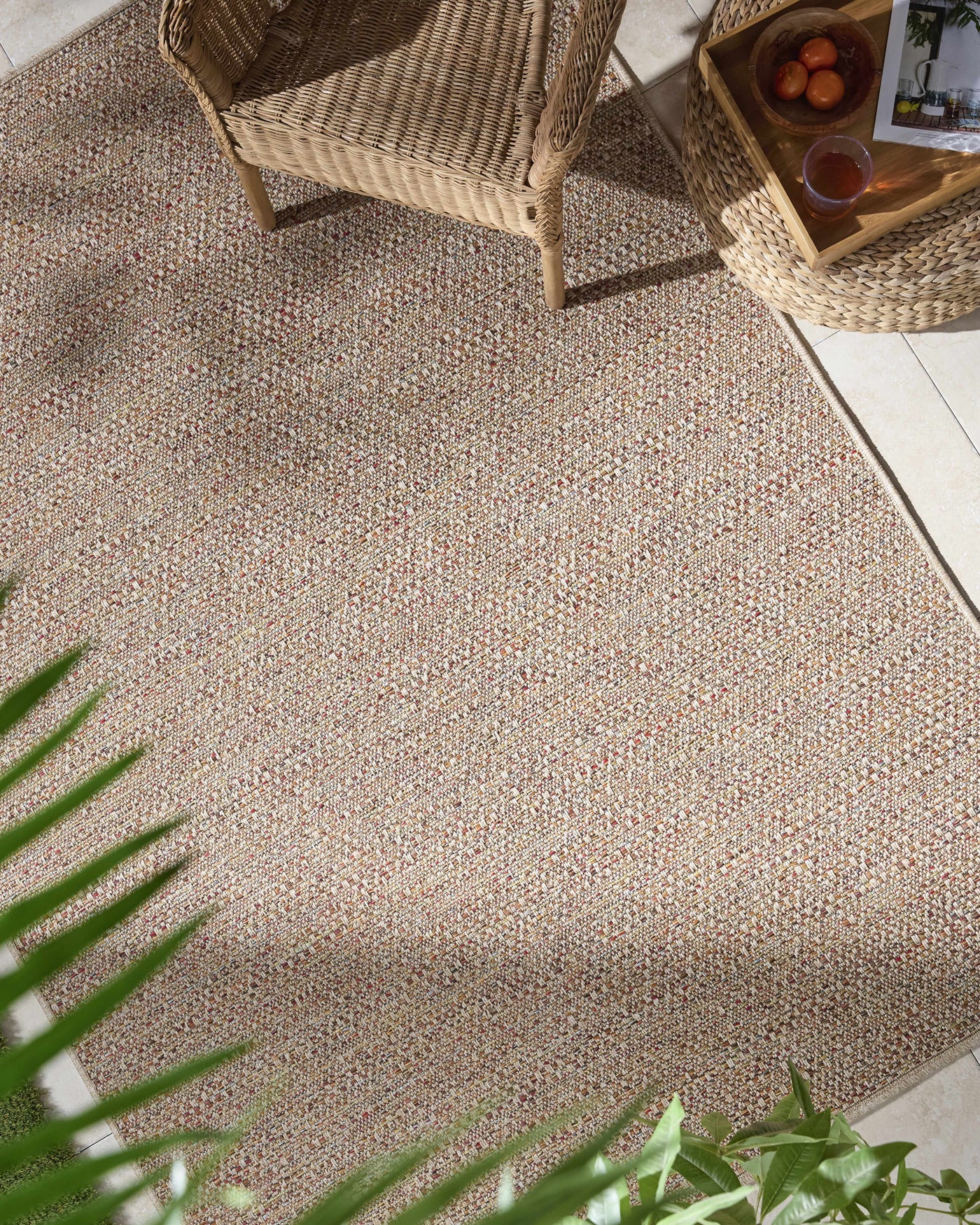 Thanh Beige Outdoor Area Rug by Boutique Rugs