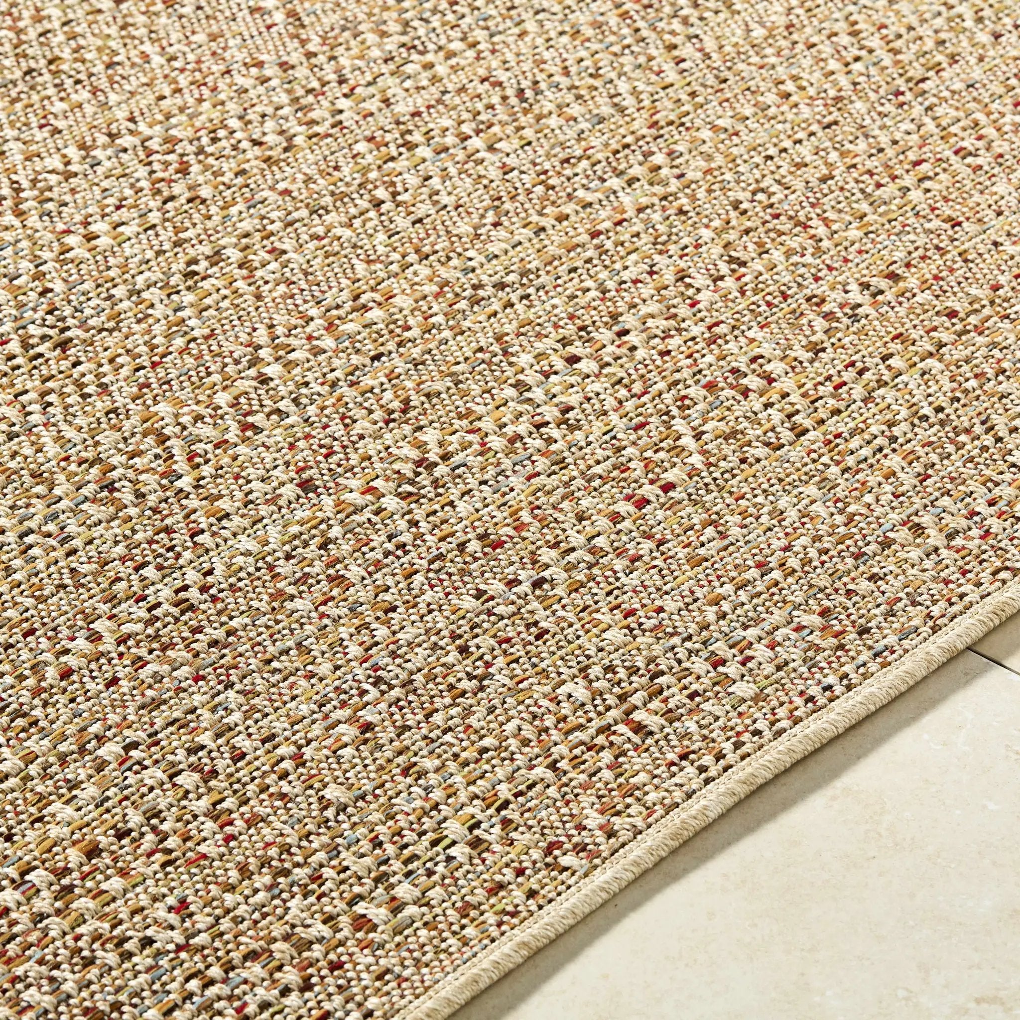 Thanh Beige Outdoor Area Rug by Boutique Rugs