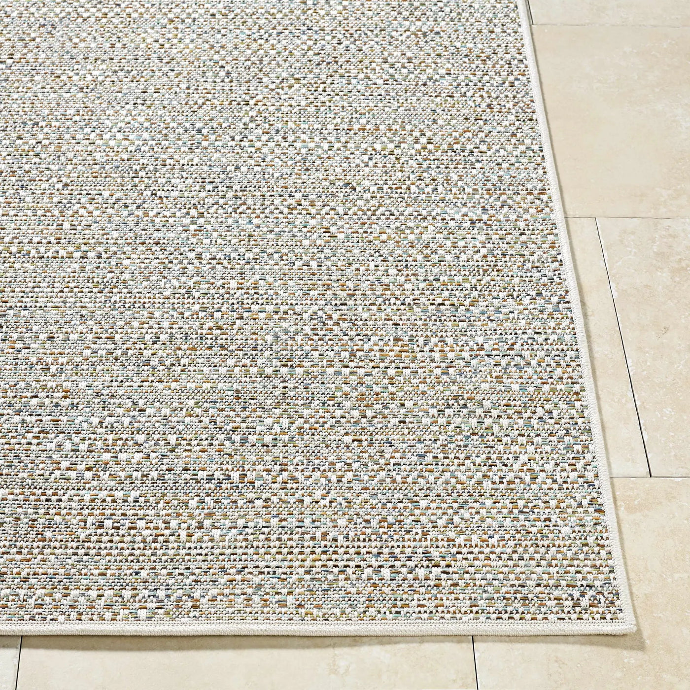Thanh Ivory Outdoor Area Rug by Boutique Rugs